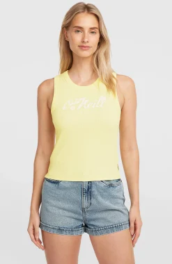 Femme O'Neill T-Shirts Et Tops|Protection Anti-Uv-FemmesDébardeur côtelé | Jaune