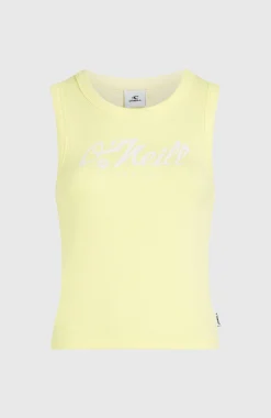 Femme O'Neill T-Shirts Et Tops|Protection Anti-Uv-FemmesDébardeur côtelé | Jaune