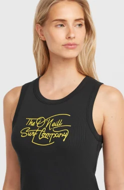 Femme O'Neill T-Shirts Et Tops|Protection Anti-Uv-FemmesDébardeur côtelé | Noire