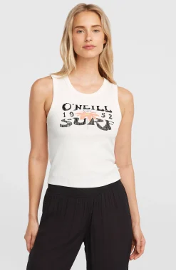 Femme O'Neill T-Shirts Et Tops|Protection Anti-Uv-FemmesDébardeur côtelé | Blanc