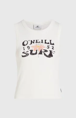 Femme O'Neill T-Shirts Et Tops|Protection Anti-Uv-FemmesDébardeur côtelé | Blanc