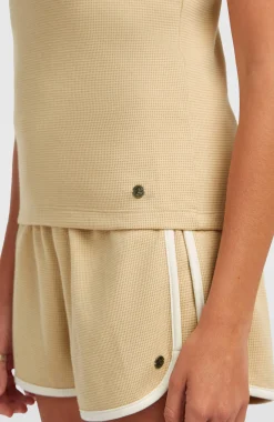 Femme O'Neill T-Shirts Et Tops|Protection Anti-Uv-FemmesDébardeur O'Riginals Waffle| Beige