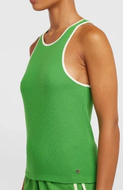 Femme O'Neill T-Shirts Et Tops|Protection Anti-Uv-FemmesDébardeur O'Riginals Waffle| Vert