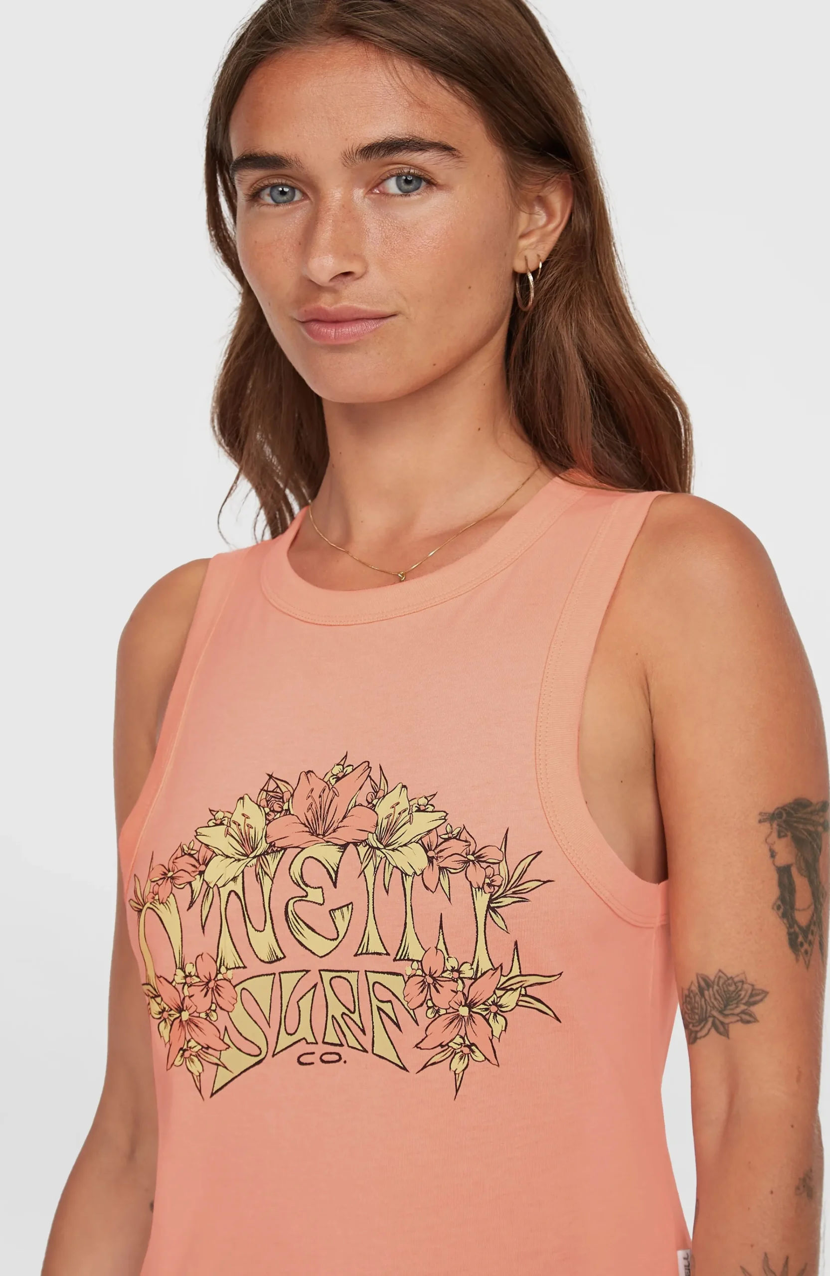 Femme O'Neill T-Shirts Et Tops|Protection Anti-Uv-FemmesDébardeur Summer Must Haves Graphic| Rose