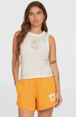 Femme O'Neill T-Shirts Et Tops|Protection Anti-Uv-FemmesDébardeur Women of the Wave| Beige