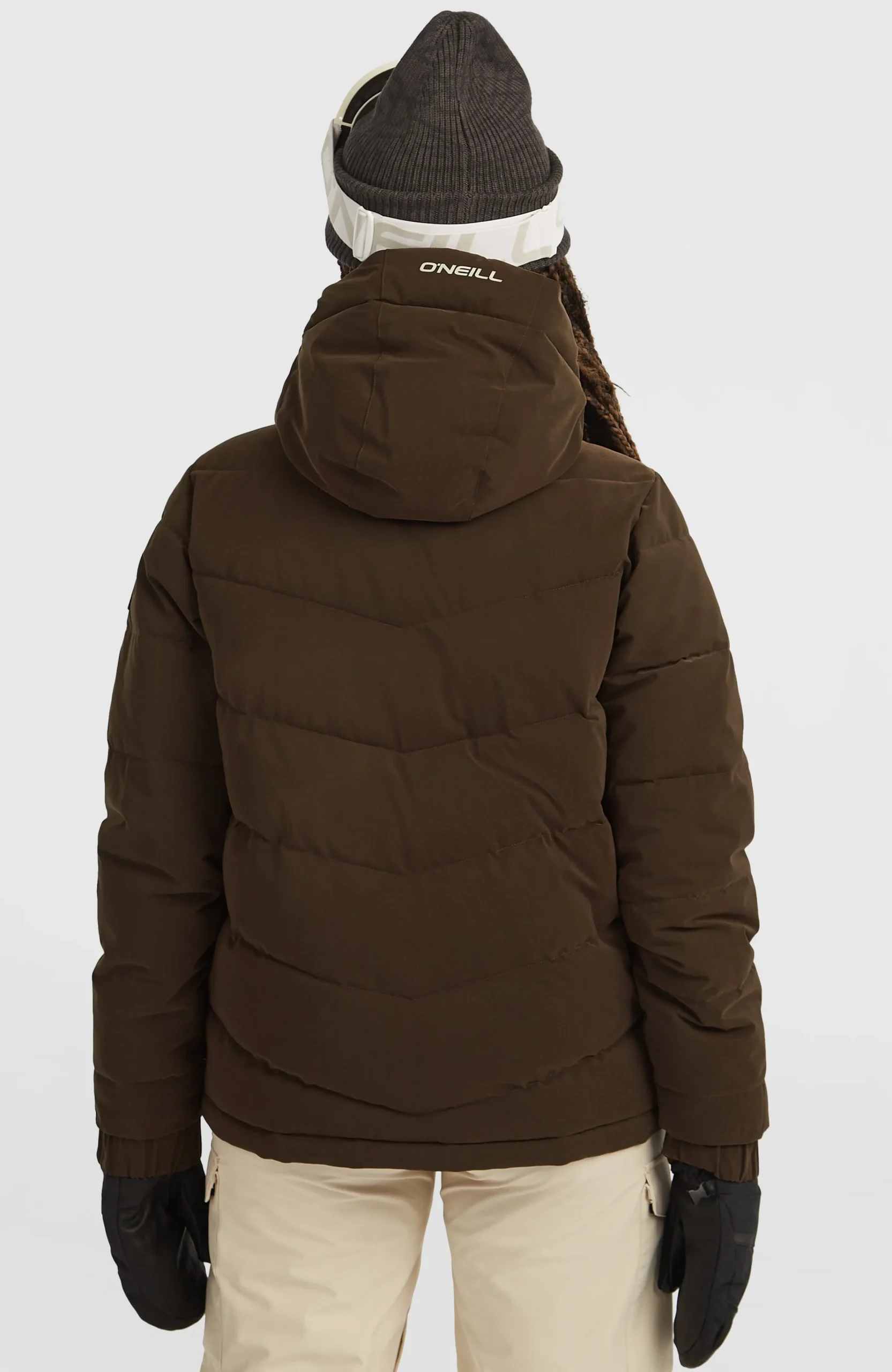 Femme O'Neill Vestes De Ski|Vestes De Snowboard-FemmesDoudoune de ski FWC'Cruz Hybrid| Brun