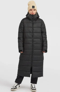 Femme O'Neill Vestes|Protection Anti-Uv-FemmesDoudoune longue Must-Have| Noire