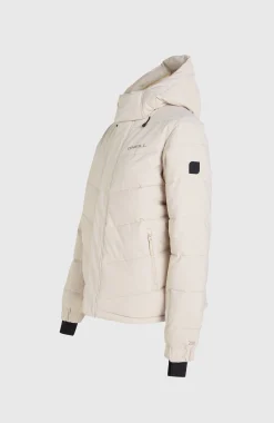 Femme O'Neill Vestes De Ski|Vestes De Snowboard-FemmesDoudoune Z.E.N Hybrid| Beige