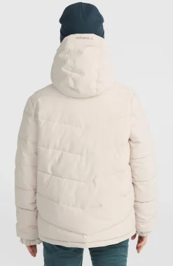 Femme O'Neill Vestes De Ski|Vestes De Snowboard-FemmesDoudoune Z.E.N Hybrid| Beige