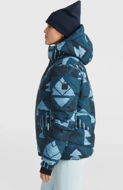 Femme O'Neill Vestes De Ski|Vestes De Snowboard-FemmesDoudoune Z.E.N Hybrid| Bleu