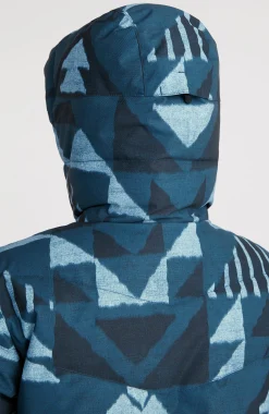 Femme O'Neill Vestes De Ski|Vestes De Snowboard-FemmesDoudoune Z.E.N Hybrid| Bleu