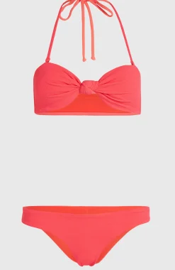 Femme O'Neill Ensembles De Bikinis|Protection Anti-Uv-FemmesEnsemble de bikinis Knot Bandeau Matira| Rose