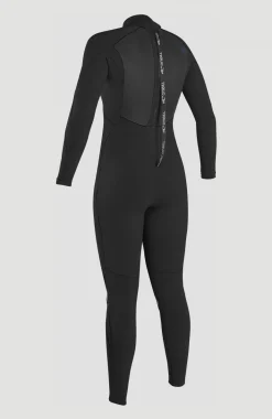 Femme O'Neill Combinaisons|Protection Anti-Uv-FemmesEpic 5/4mm Back Zip Full Wetsuit| Noire