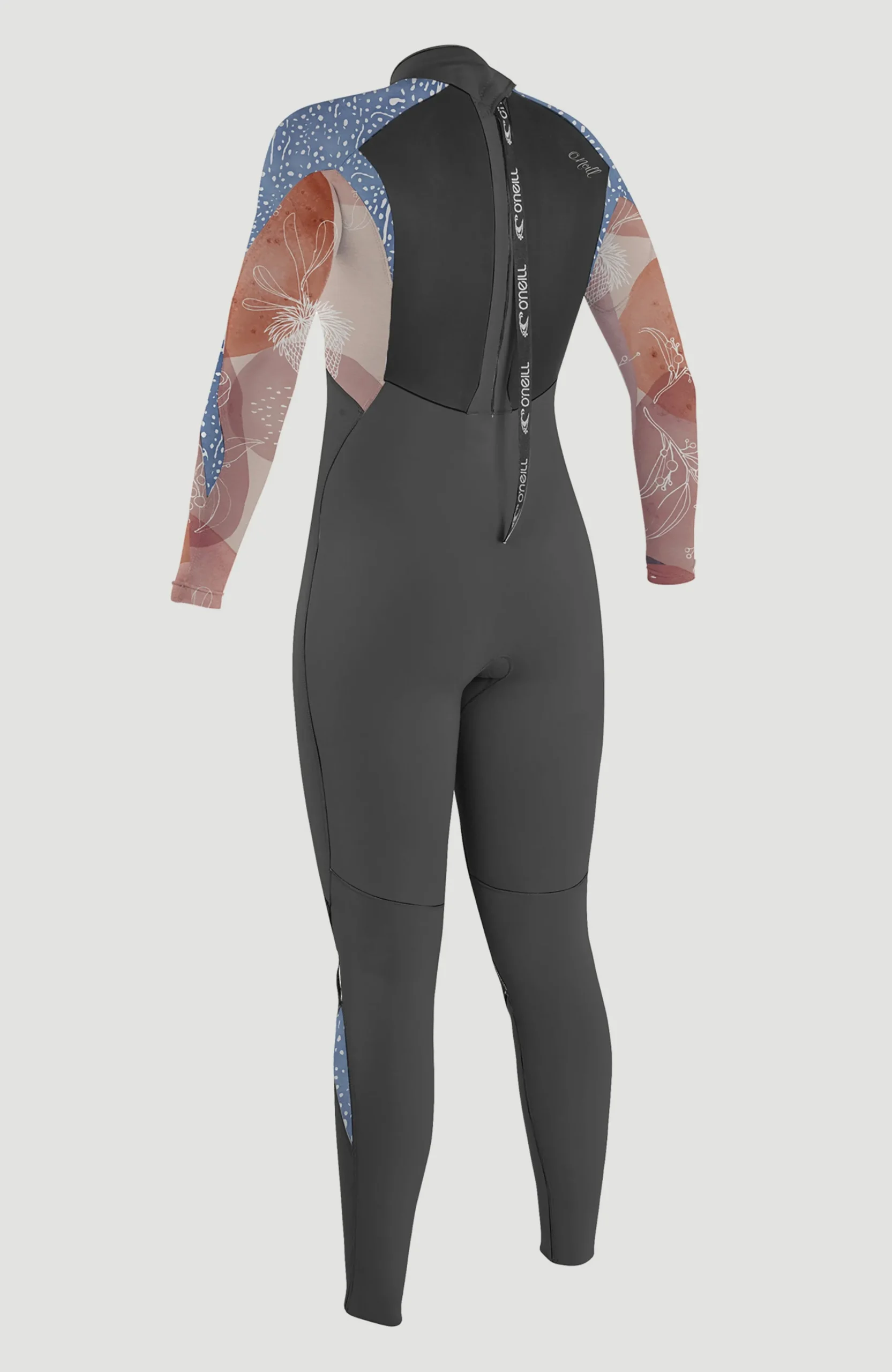 Femme O'Neill Combinaisons|Protection Anti-Uv-FemmesEpic 4/3mm Back Zip Full Wetsuit| Gris