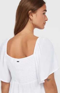 Femme O'Neill T-Shirts Et Tops|Protection Anti-Uv-FemmesHaut en tissu Huges| Blanc