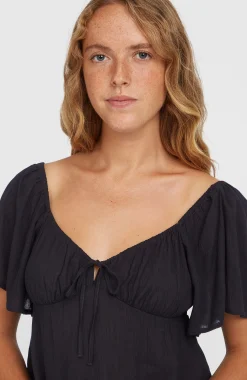 Femme O'Neill T-Shirts Et Tops|Protection Anti-Uv-FemmesHaut en tissu Huges| Noire