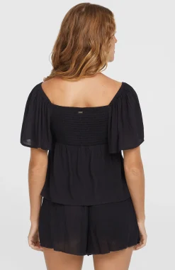 Femme O'Neill T-Shirts Et Tops|Protection Anti-Uv-FemmesHaut en tissu Huges| Noire