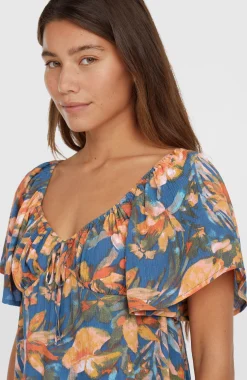 Femme O'Neill T-Shirts Et Tops|Protection Anti-Uv-FemmesHaut en tissu Huges| Bleu