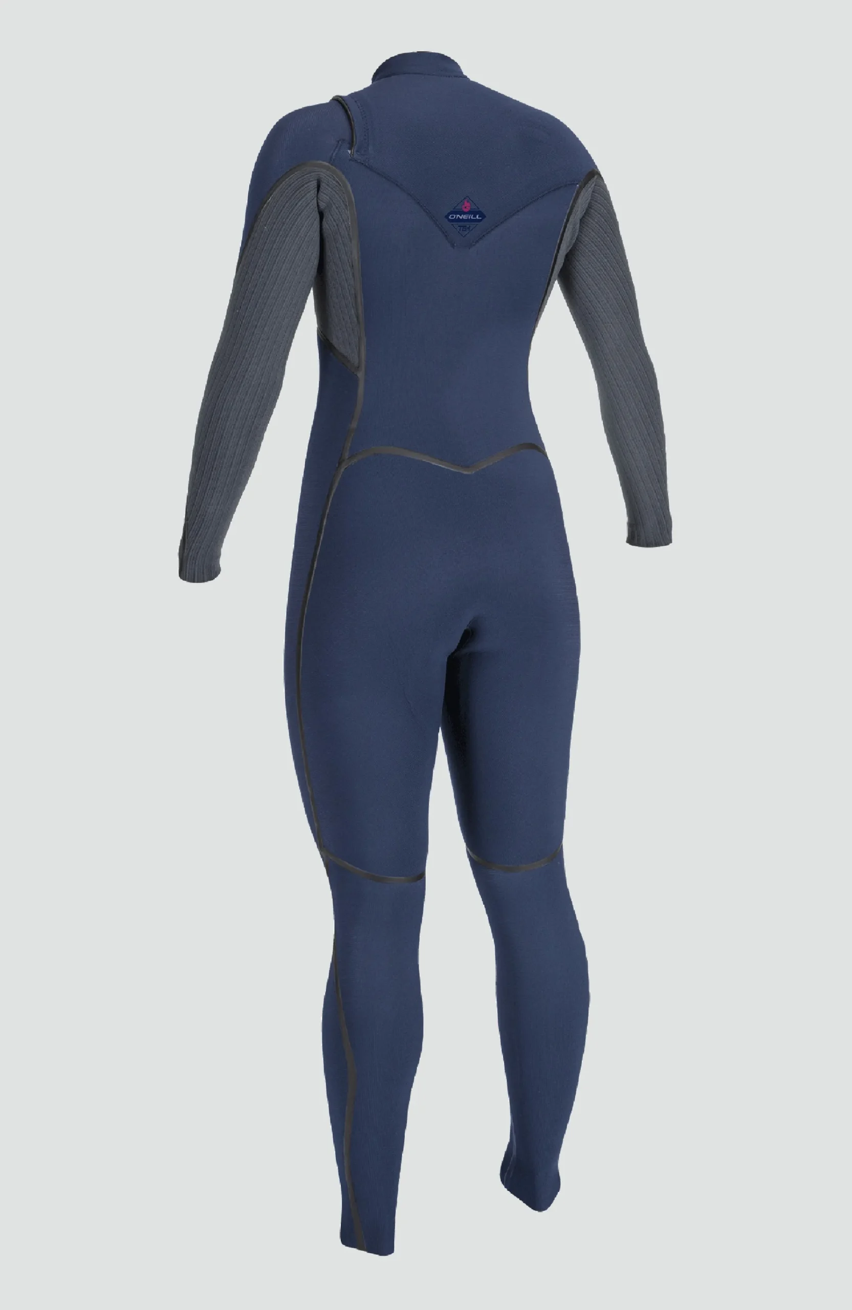 Femme O'Neill Combinaisons|Protection Anti-Uv-FemmesHyperfreak Fire 4/3mm Chest Zip Full Wetsuit| Bleu