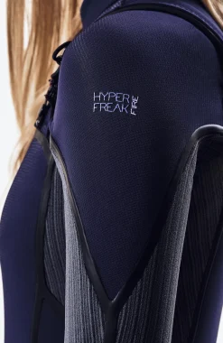 Femme O'Neill Combinaisons|Protection Anti-Uv-FemmesHyperfreak Fire 5/4mm Chest Zip Full Wetsuit| Bleu