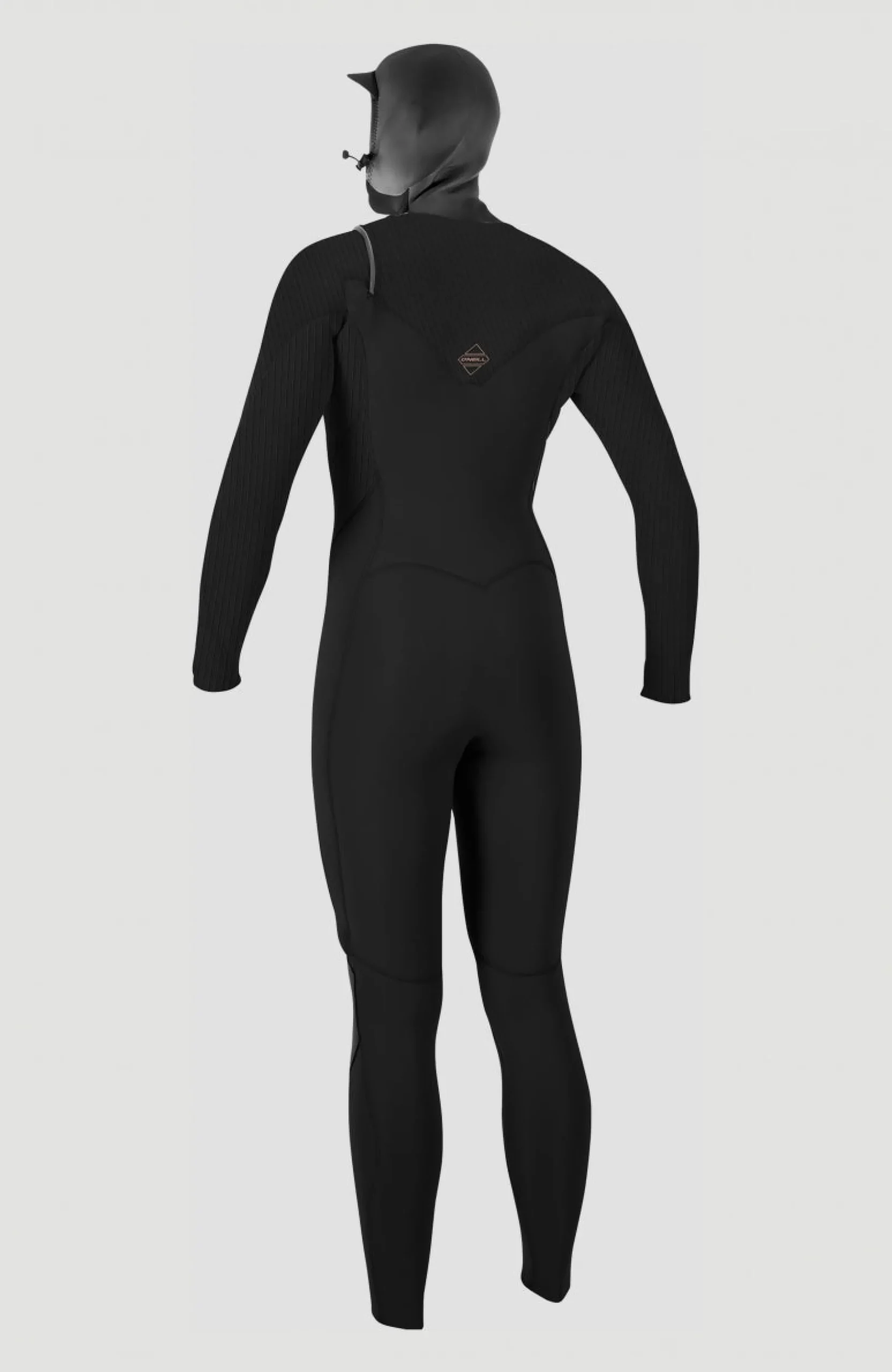 Femme O'Neill Combinaisons|Protection Anti-Uv-FemmesHyperfreak Plus 5/4mm Chest Zip Full Wetsuit with Hood| Noire