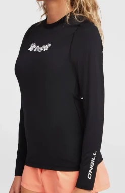 Femme O'Neill Bikinis|Protection Anti-Uv-FemmesLycra à manches longues | Noire