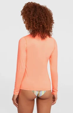 Femme O'Neill Bikinis|Protection Anti-Uv-FemmesLycra à manches longues | Orange