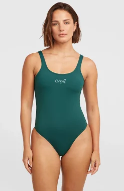 Femme O'Neill Bikinis|Maillot Une Pièce-FemmesMaillot une pièce Essentials Script| Vert