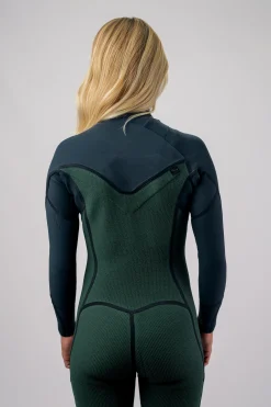 Femme O'Neill Combinaisons|Protection Anti-Uv-FemmesO'Riginals RG8 4/3mm Chest Zip Full Wetsuit| Noire