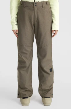 Femme O'Neill Pantalons De Ski|Pantalons De Snowboard-FemmesPantalon de ski Star Melange Regular| Brun