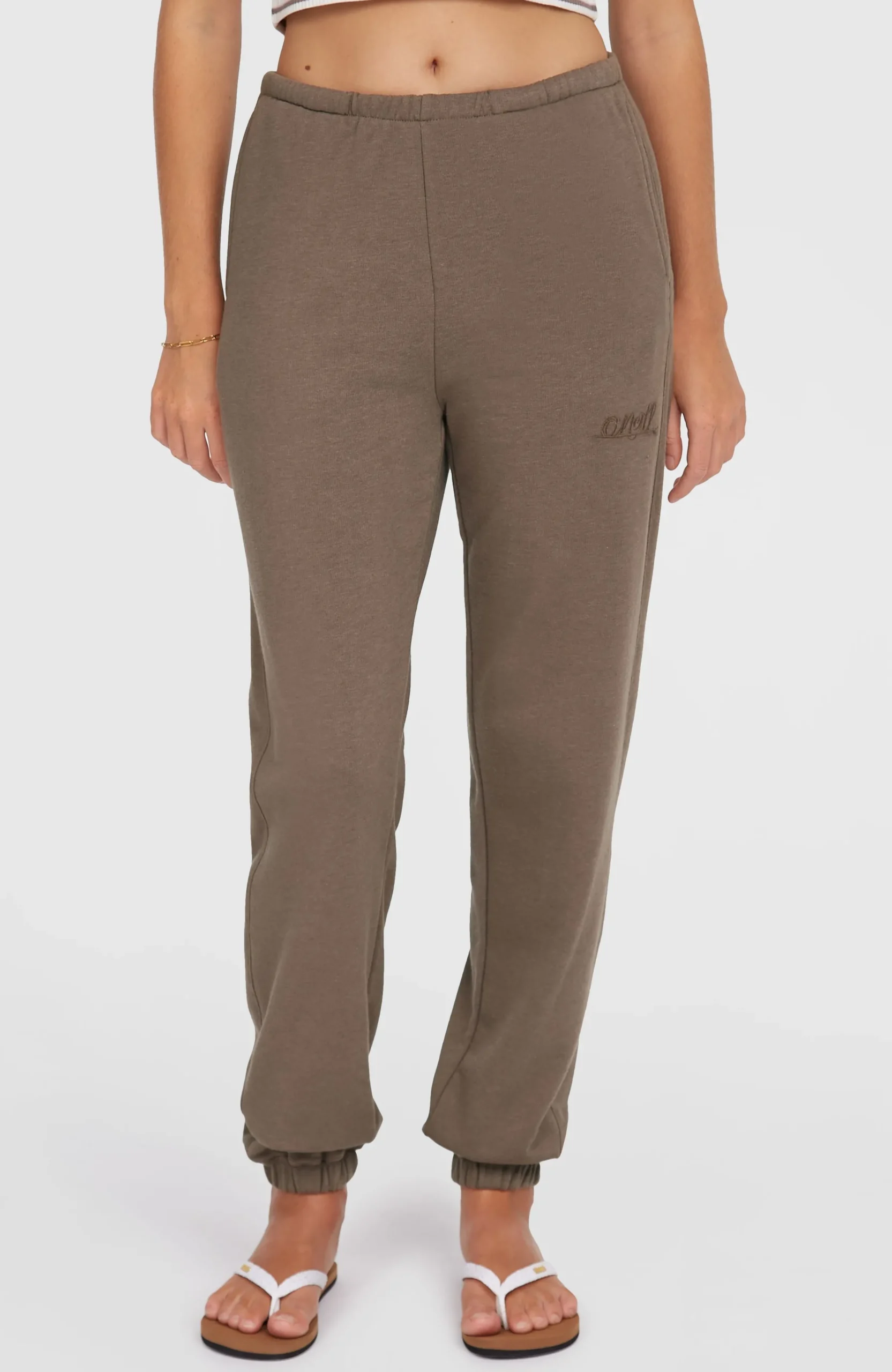 Femme O'Neill Pantalons & Shorts|Protection Anti-Uv-FemmesPantalon de survêtement Essentials Script| Brun