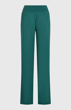 Femme O'Neill Pantalons & Shorts|Protection Anti-Uv-FemmesPantalon Johnny Smocked Waist| Vert