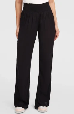 Femme O'Neill Pantalons & Shorts|Protection Anti-Uv-FemmesPantalon Johnny Smocked Waist| Noire
