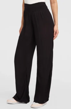 Femme O'Neill Pantalons & Shorts|Protection Anti-Uv-FemmesPantalon Johnny Smocked Waist| Noire