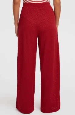 Femme O'Neill Pantalons & Shorts|Protection Anti-Uv-FemmesPantalon O'Riginals Wide-Leg| Rouge