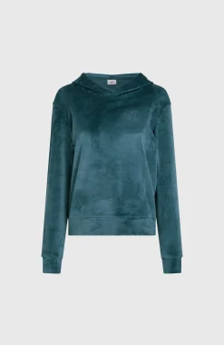 Femme O'Neill Polaires|Polaires & Sous-Couches-FemmesPolaire à capuche Velour| Bleu