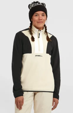 Femme O'Neill Polaires|Polaires & Sous-Couches-FemmesPolaire à col demi-zip FWC'Cruz Triple Polartec®| Noir Mix