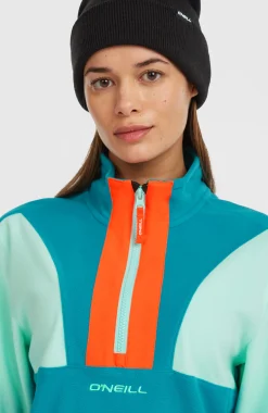Femme O'Neill Polaires|Polaires & Sous-Couches-FemmesPolaire à col demi-zip FWC'Cruz Triple Polartec®| Vert Mix