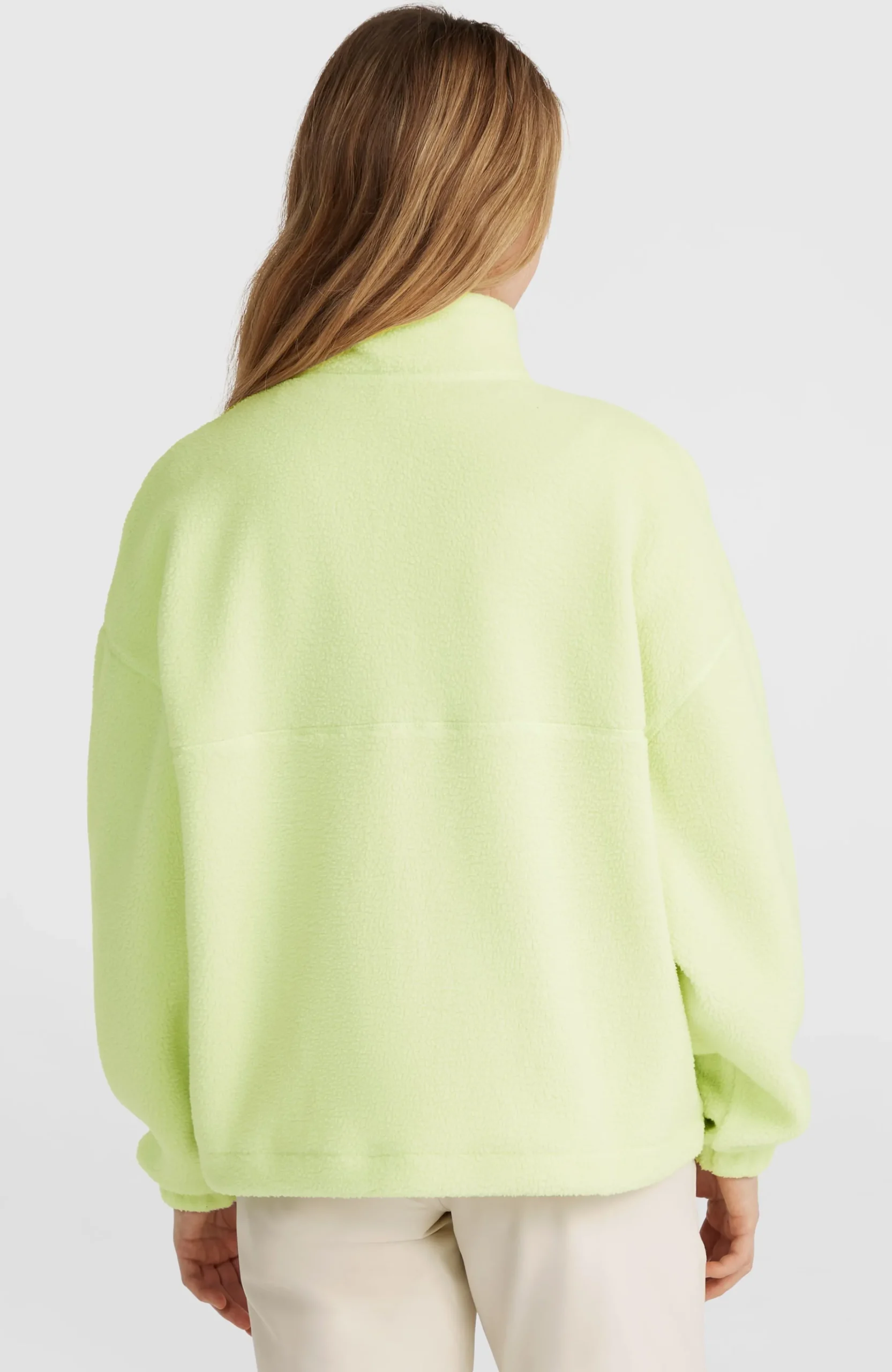 Femme O'Neill Polaires|Protection Anti-Uv-FemmesPolaire à poils longs et zip intégral| Vert