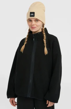 Femme O'Neill Polaires|Protection Anti-Uv-FemmesPolaire à poils longs et zip intégral Must-Have| Noire