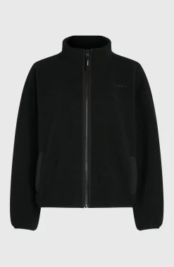 Femme O'Neill Polaires|Protection Anti-Uv-FemmesPolaire à poils longs et zip intégral Must-Have| Noire