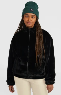 Femme O'Neill Polaires|Polaires & Sous-Couches-FemmesPolaire en fausse fourrure FWC'Cruz| Noire