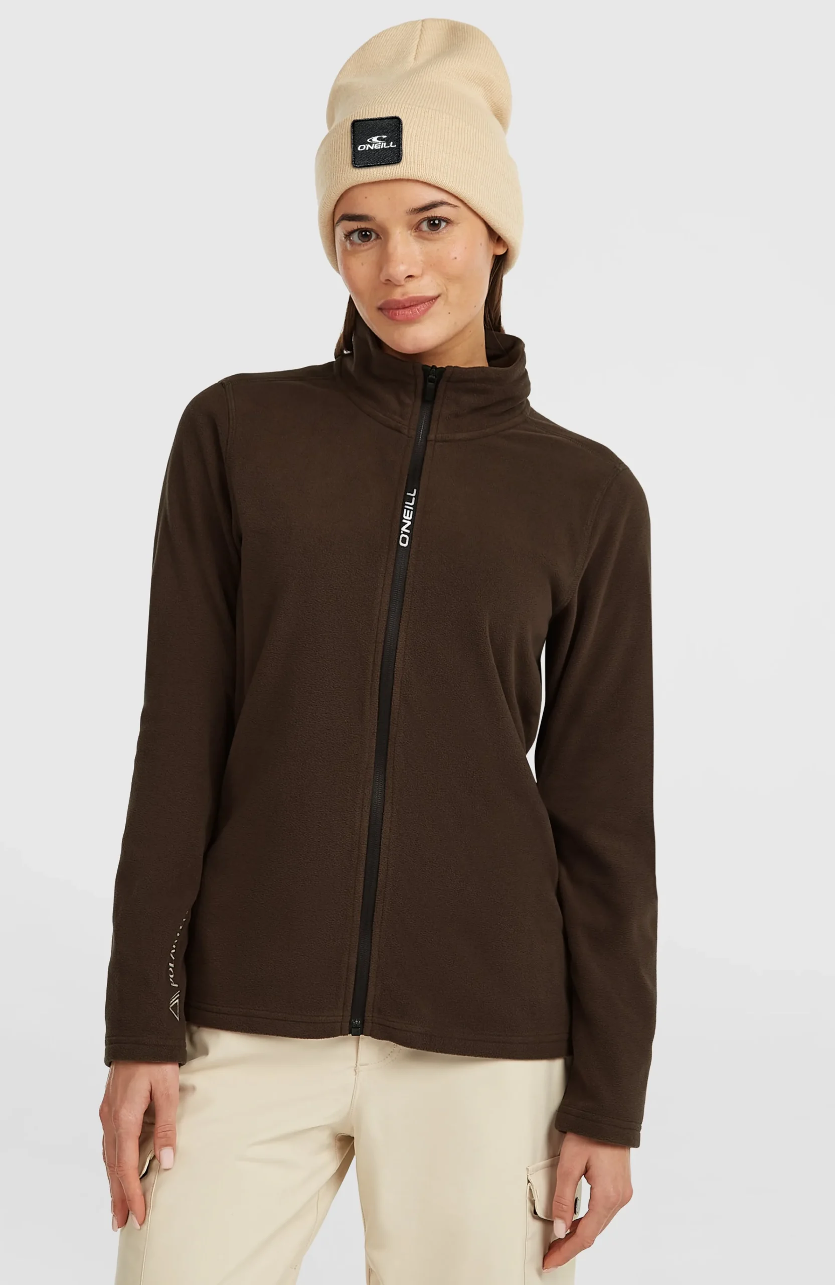 Femme O'Neill Polaires|Polaires & Sous-Couches-FemmesPolaire FWC'Cruz Jack's Polartec® à zip intégral| Brun