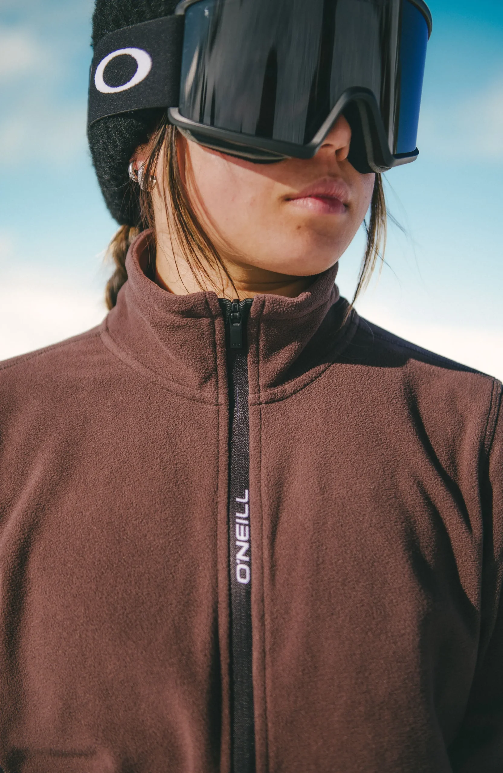 Femme O'Neill Polaires|Polaires & Sous-Couches-FemmesPolaire FWC'Cruz Jack's Polartec® à zip intégral| Brun