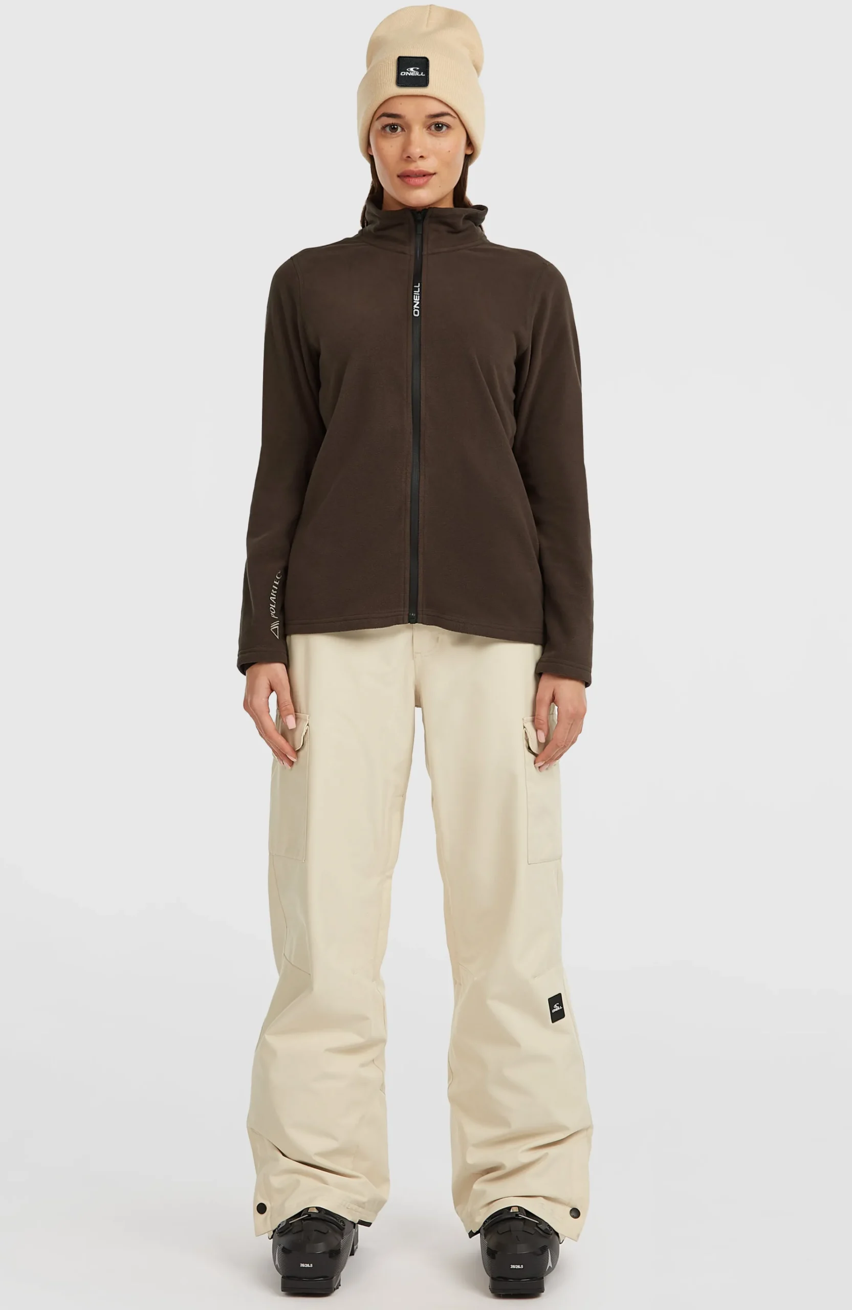 Femme O'Neill Polaires|Polaires & Sous-Couches-FemmesPolaire FWC'Cruz Jack's Polartec® à zip intégral| Brun