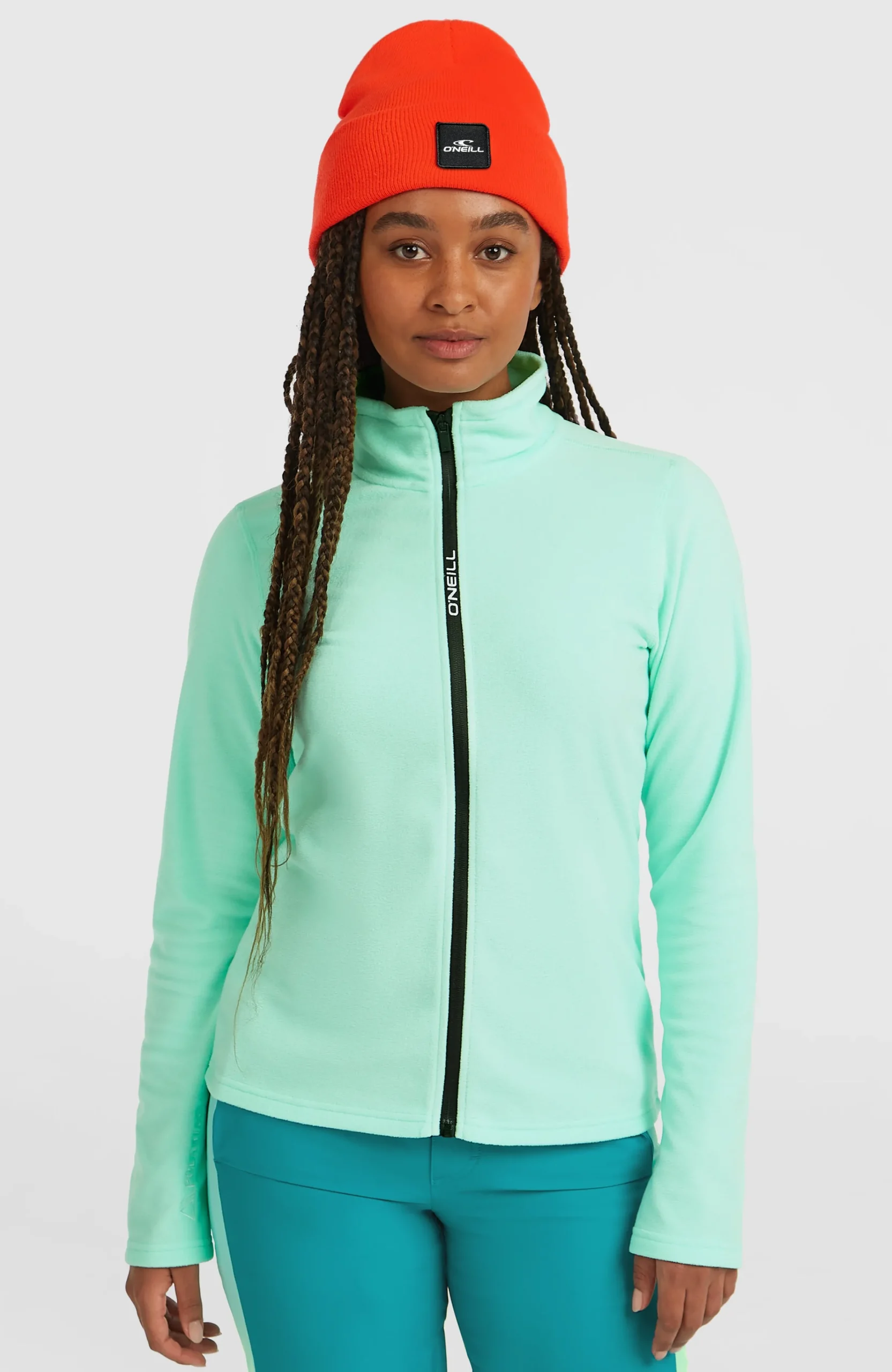 Femme O'Neill Polaires|Polaires & Sous-Couches-FemmesPolaire FWC'Cruz Jack's Polartec® à zip intégral| Vert