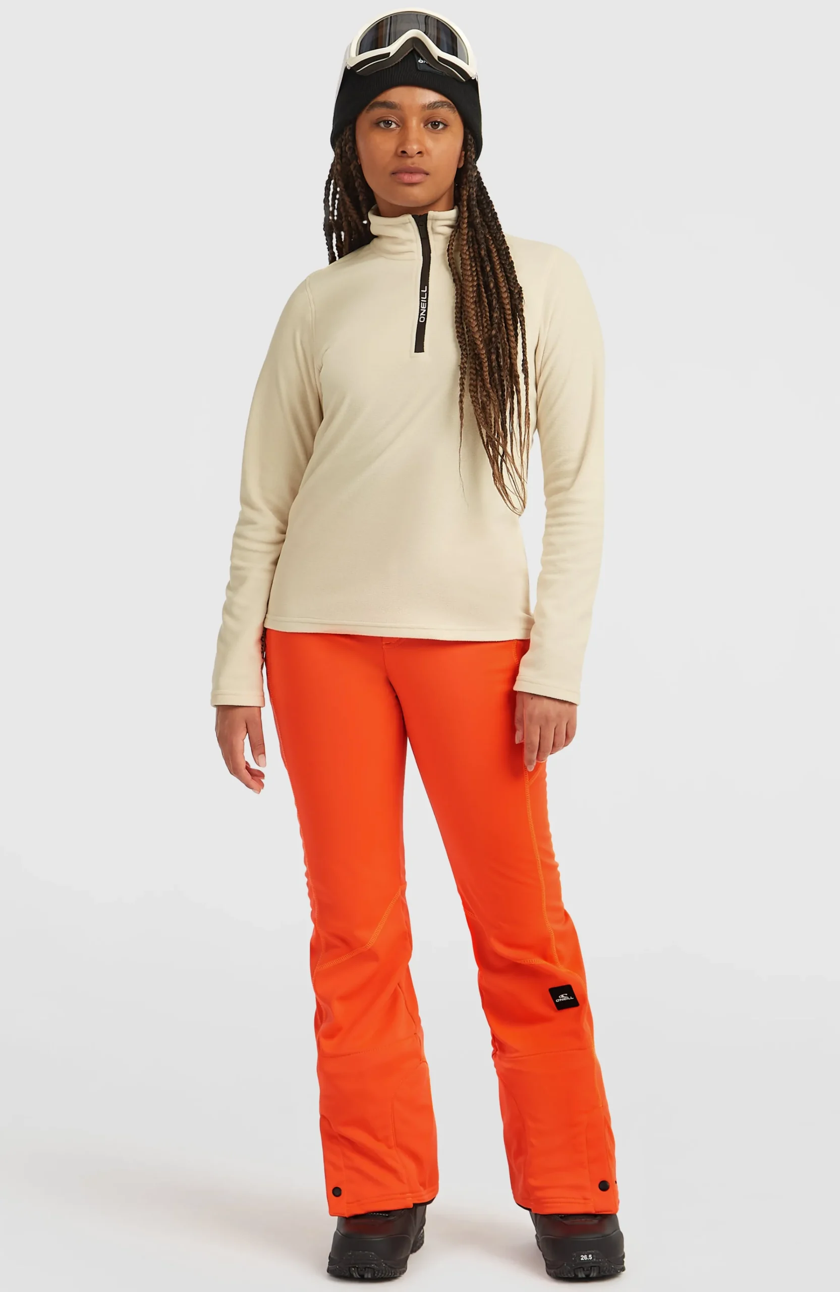 Femme O'Neill Polaires|Polaires & Sous-Couches-FemmesPolaire FWC'Cruz Jack's Polartec® à col demi-zip| Beige
