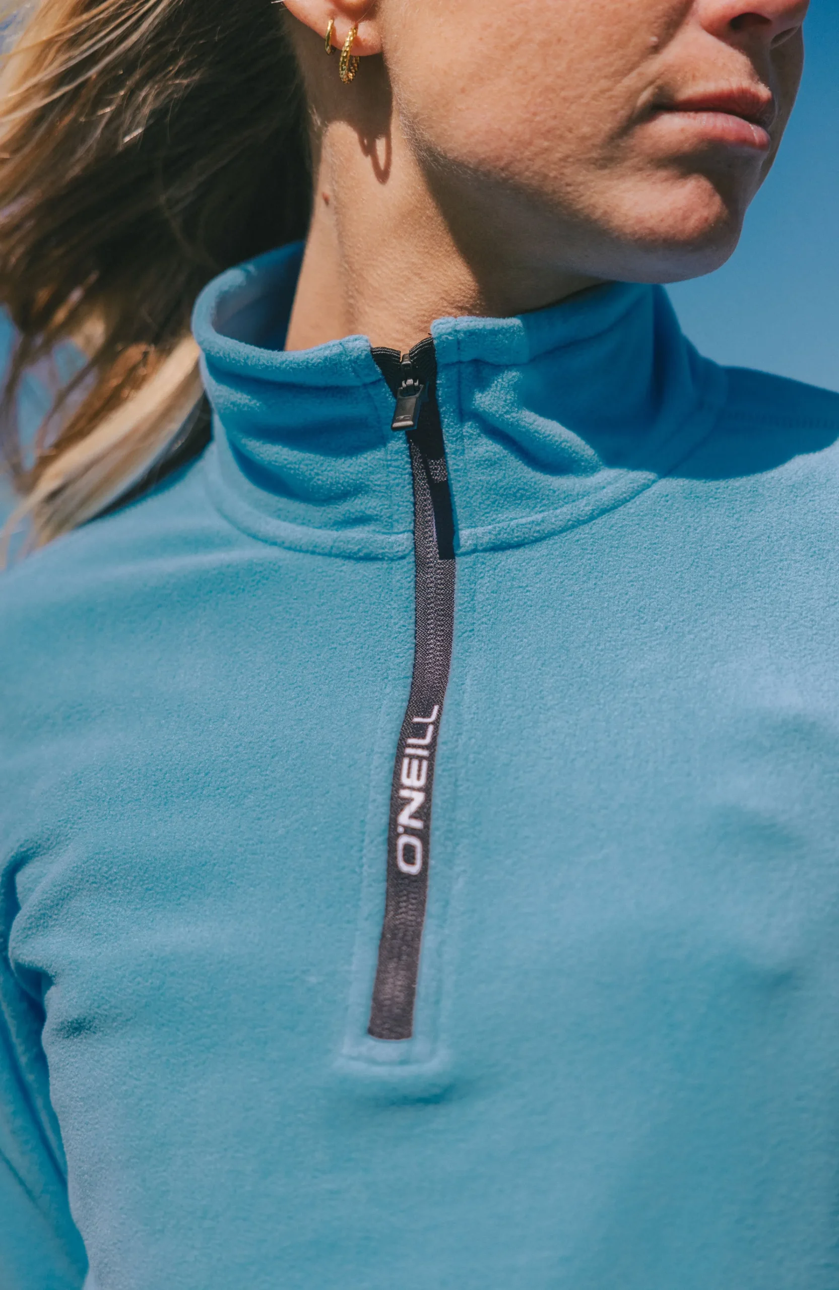Femme O'Neill Polaires|Polaires & Sous-Couches-FemmesPolaire FWC'Cruz Jack's Polartec® à col demi-zip| Bleu