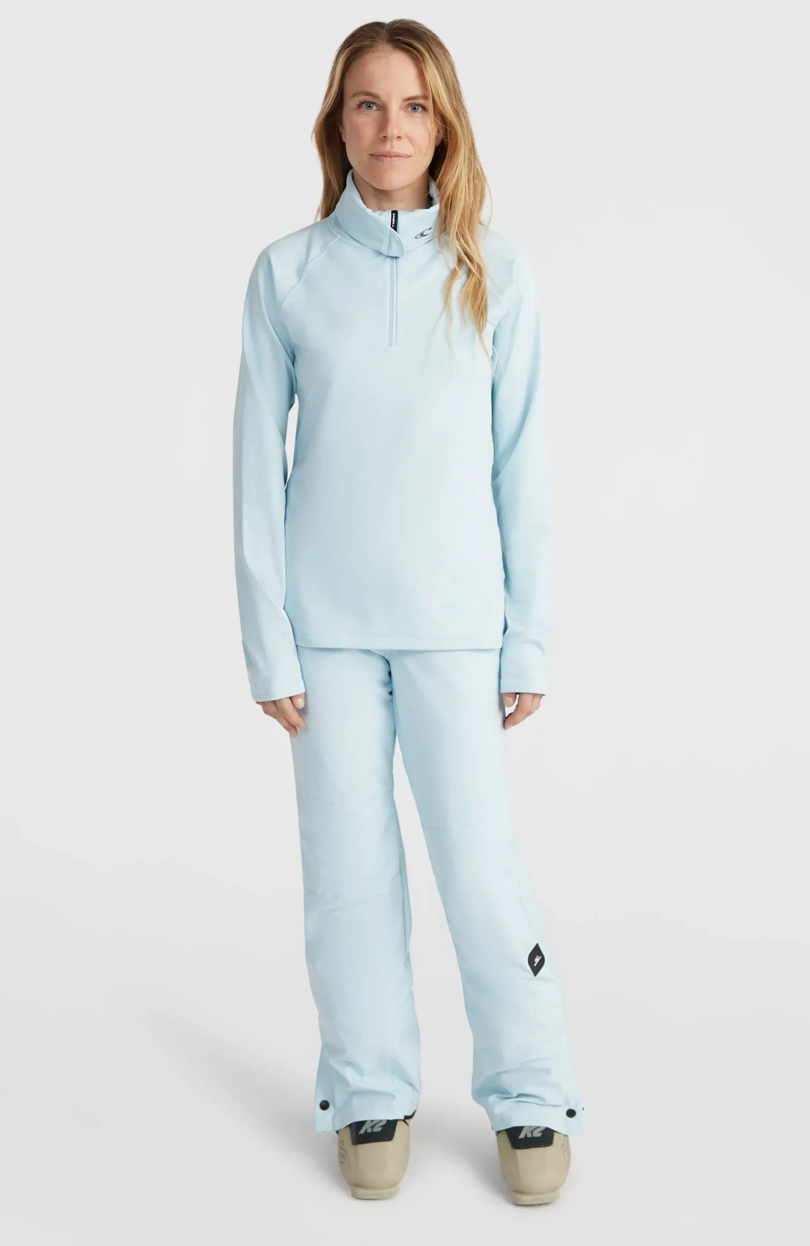 Femme O'Neill Polaires|Polaires & Sous-Couches-FemmesPolaire Hydrowick à col demi-zip| Bleu