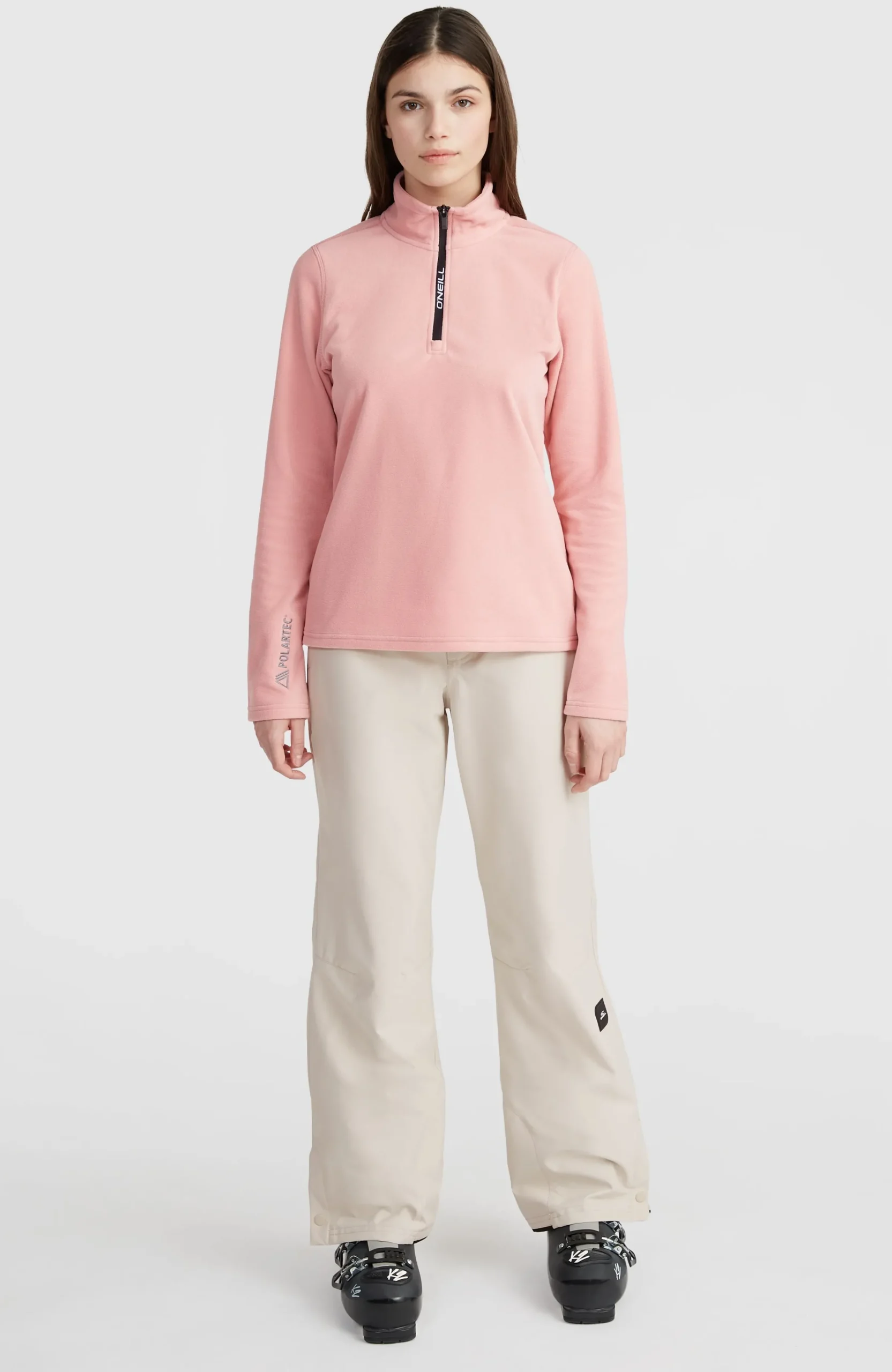 Femme O'Neill Polaires|Polaires & Sous-Couches-FemmesPolaire Jack's Polartec® 100 à col demi-zip| Rose